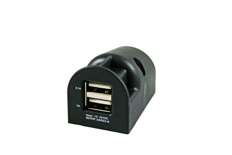 USB Power Line USB Steckdose, 1A und 2,1A (3.1A), 12V